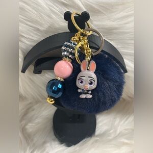 Judy Hopps Doorables Keychain/Bag Charm Handmade